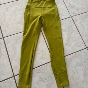 lululemon athletica Olive Green Leggings